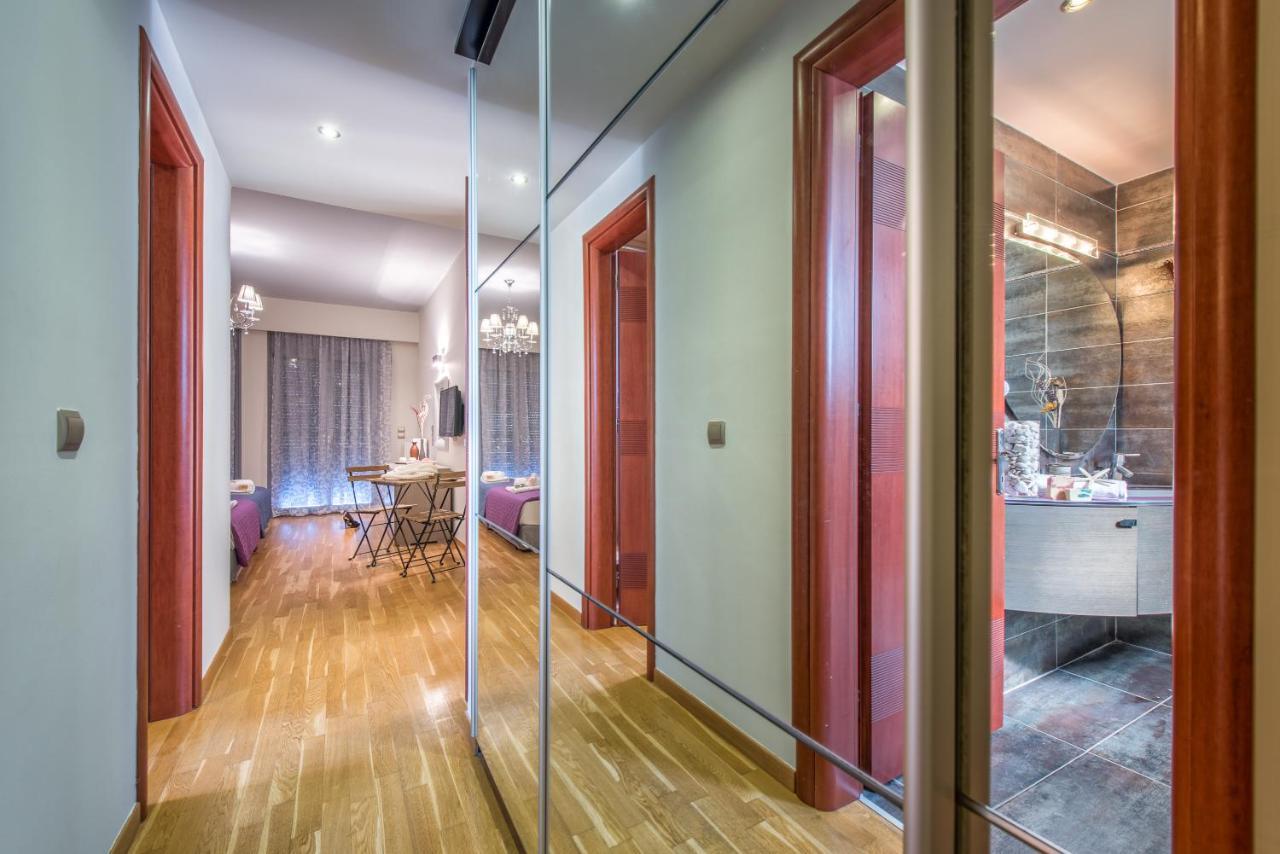 Astarte Villas - Istar Villa With Tennis Court Makhairadhon Экстерьер фото